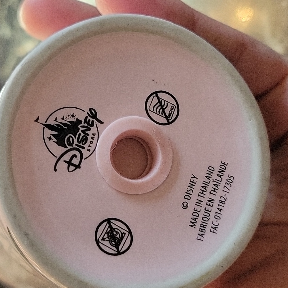 Disney Sleeping Beauty Tumbler & Lid Castle Ceramic travel 5 minutes more drink - Picture 7 of 7